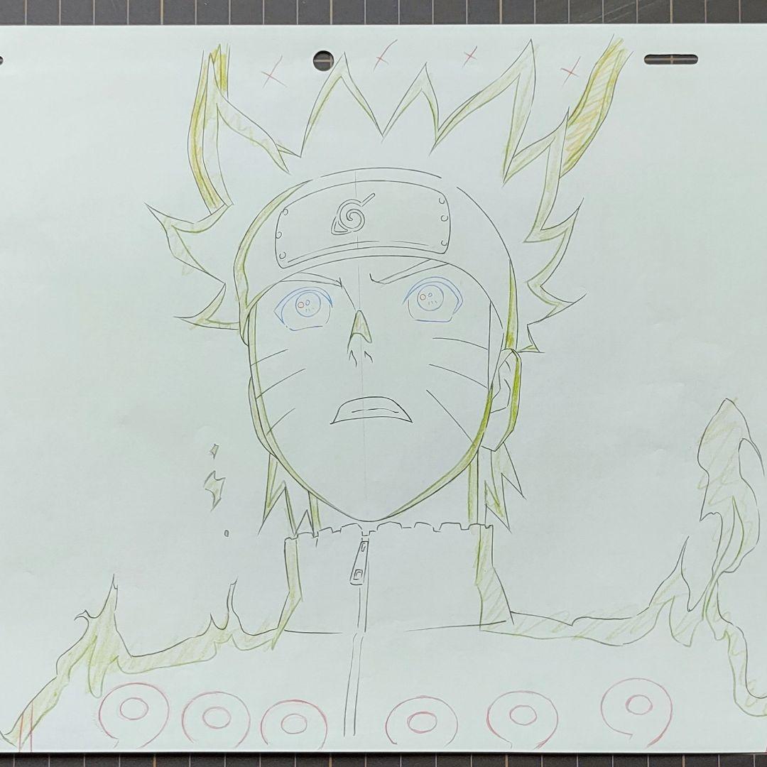 NARUTO 直筆原画 13枚セット アニメ 原画 ナルト 疾風伝