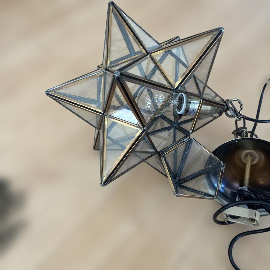 星型ガラスシェード ペンダントライト　ETOILEエトワール