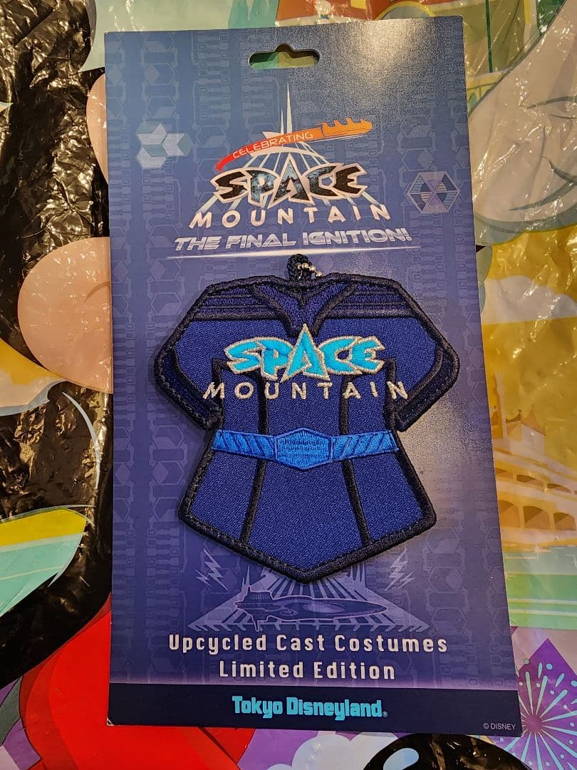 スペースマウンテン　ワッペンバッジ