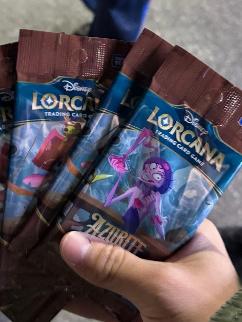 ディズニー ロルカナ TCG 大いなるアズライト エンチャンテッドレア