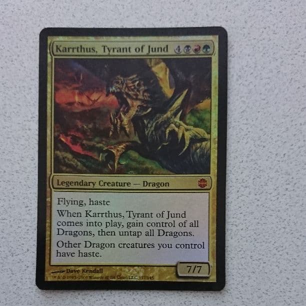 MTG foil ジャンドの暴君、カーサス 英