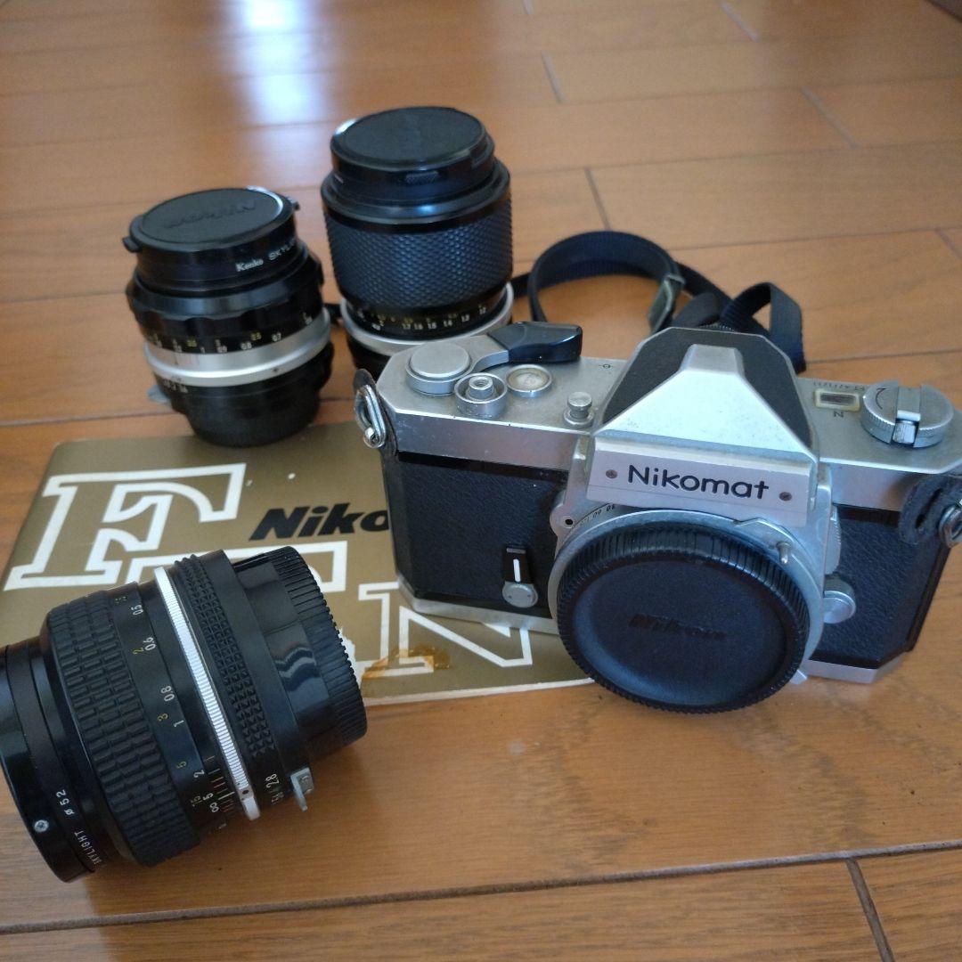 D*社様 【希少】ニコン nikomat フィルムカメラ 一眼レフ レンズ付き