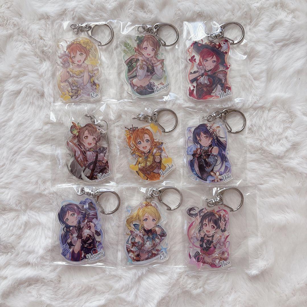 ラブライブ グラブル アクキー μ's