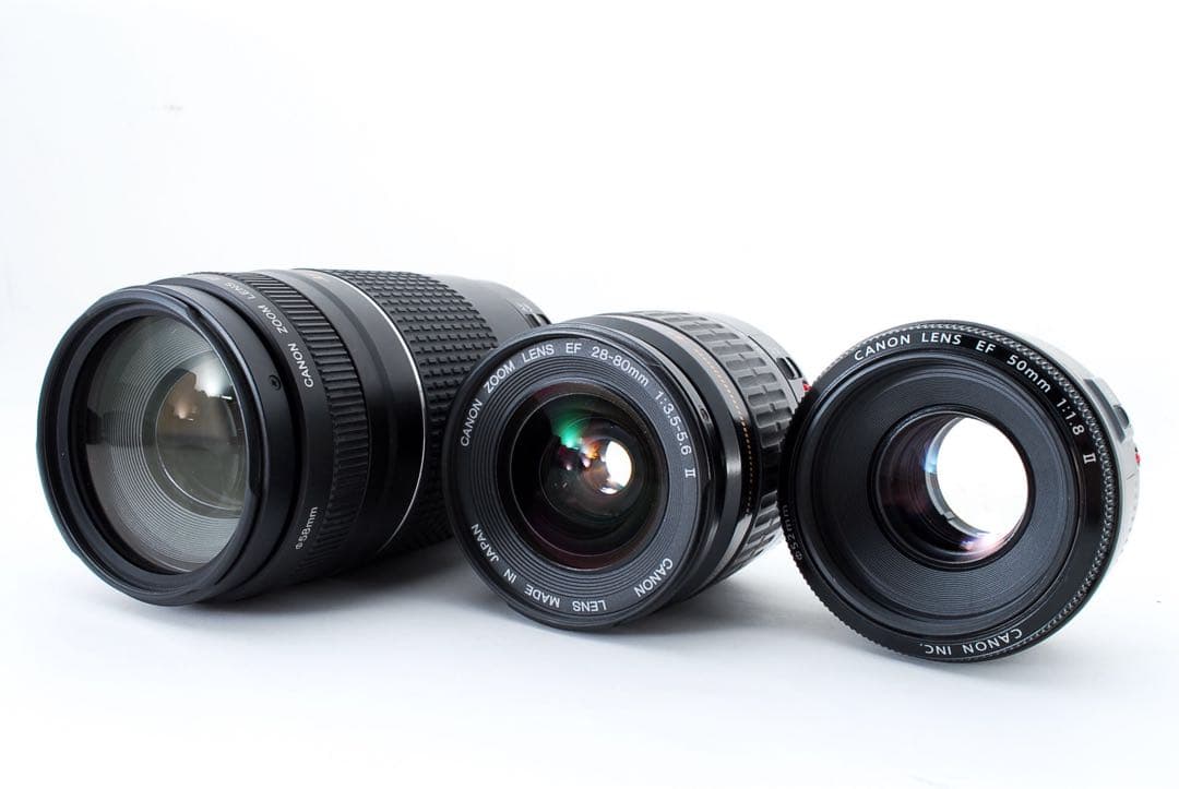 キャノン Canon EOS 9000D 標準＆望遠＆単焦点トリプルレンズセット