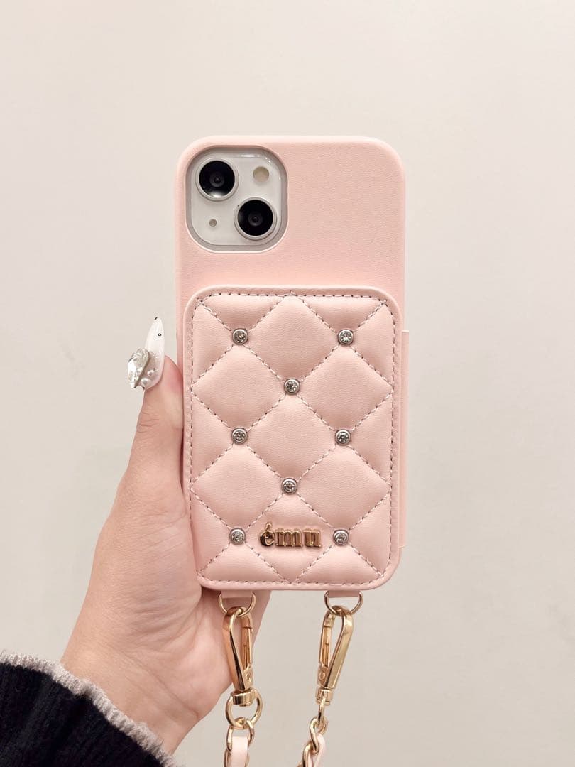 ♡ページ EMUケース16pro AirPods Pro ピンク