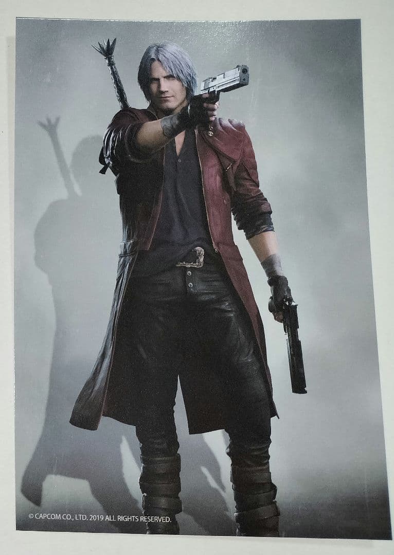 デビルメイクライ ダンテ 等身 ポストカード 特典 カプコンカフェ 1弾