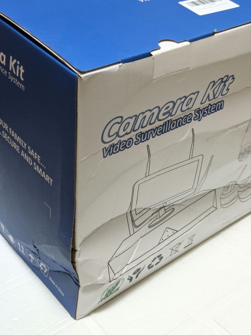 500万画素 防犯カメラ 4台セット 屋外 IP66防水防塵 超高画素 モニター