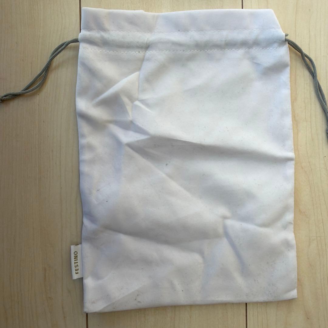 FESTINO ヘアドライヤー グレー 収納袋付き