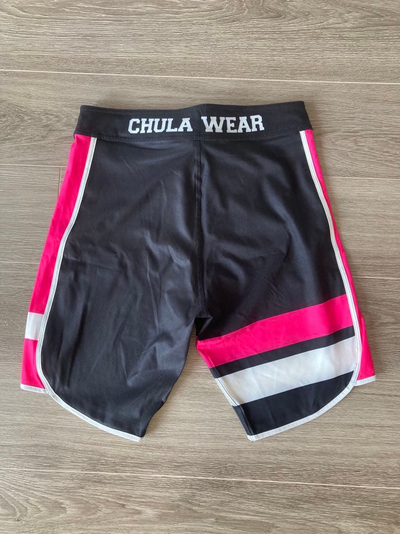 CHULA WEAR ボードショーツ ブラック/ピンク