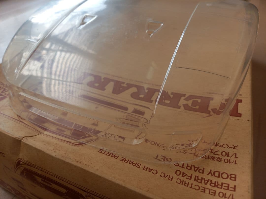 【未組立】タミヤ1/10ラジコン スペアボディ フェラーリf40