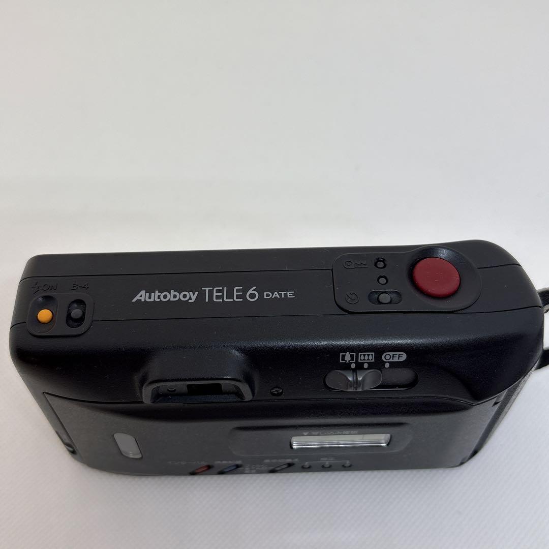 【通電確認済み】 CANON Autoboy TELE 6 フィルムカメラ テレ