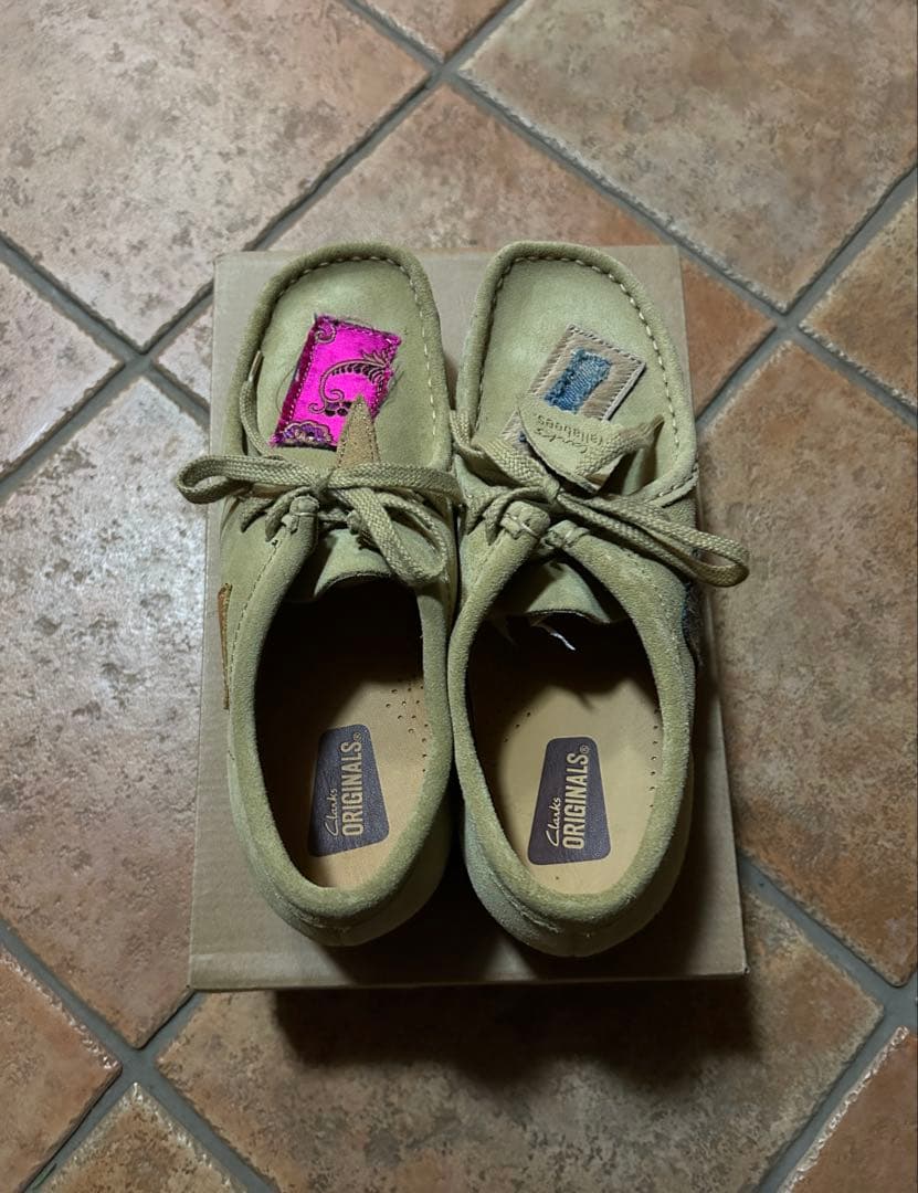 クラークス　ワラビーオリジナル　UK6G 【一点物】お値下げ不可