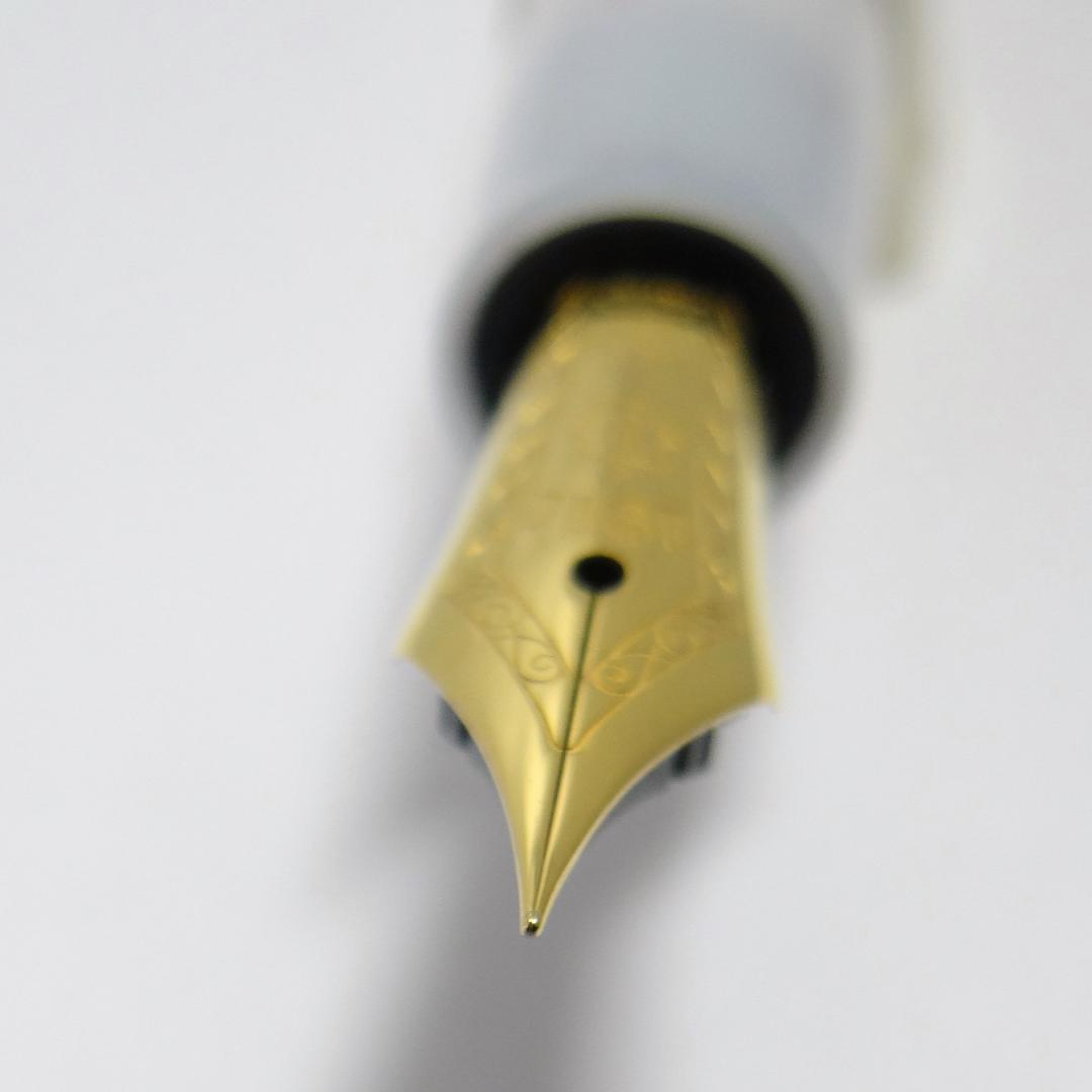 【訳有・状態良好】セーラー 万年筆 四季織 雪月空葉 雪椿 SAILOR