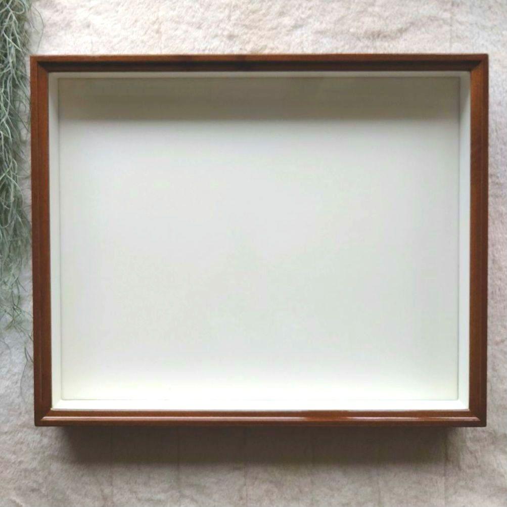 む*ー様 中野製作所　大型ドイツ箱　標本箱　中古　約42×51×6　⑤