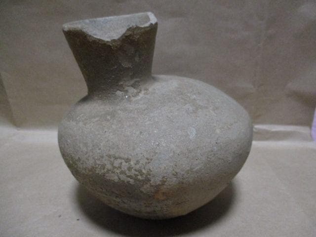 猿投焼　平瓶　I16-1