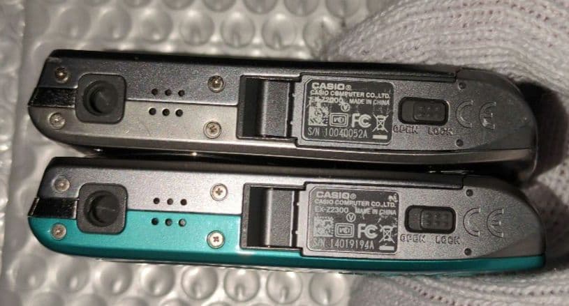 ジャンク　デジカメ　CASIO　2台まとめ売り