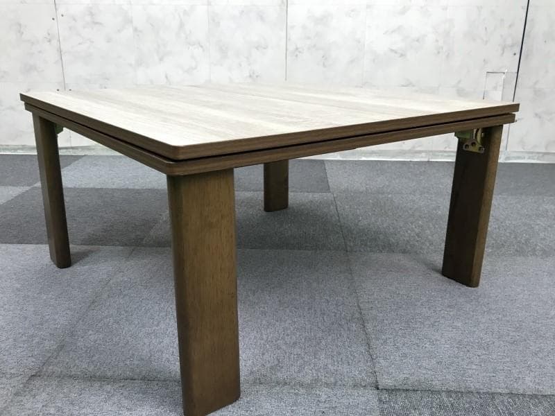 【新品】リバーシブル折れ脚コタツ70ＷＮＴ