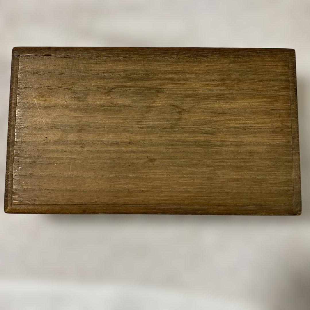 B-33 目貫　金象嵌　木箱付き　武具　刀装具　刀　美術品　工芸品　装飾品