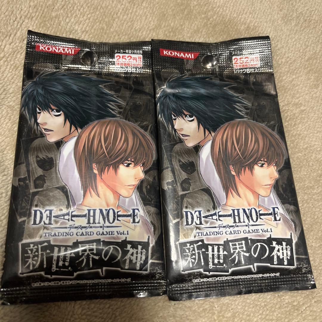 DEATHNOTE トレーディングカードゲーム 新世界の神 2パック