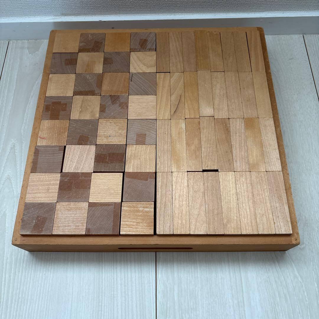 【中古、テープ跡多数】童具館　ワクブロック　WAKU-BLOCK45H0