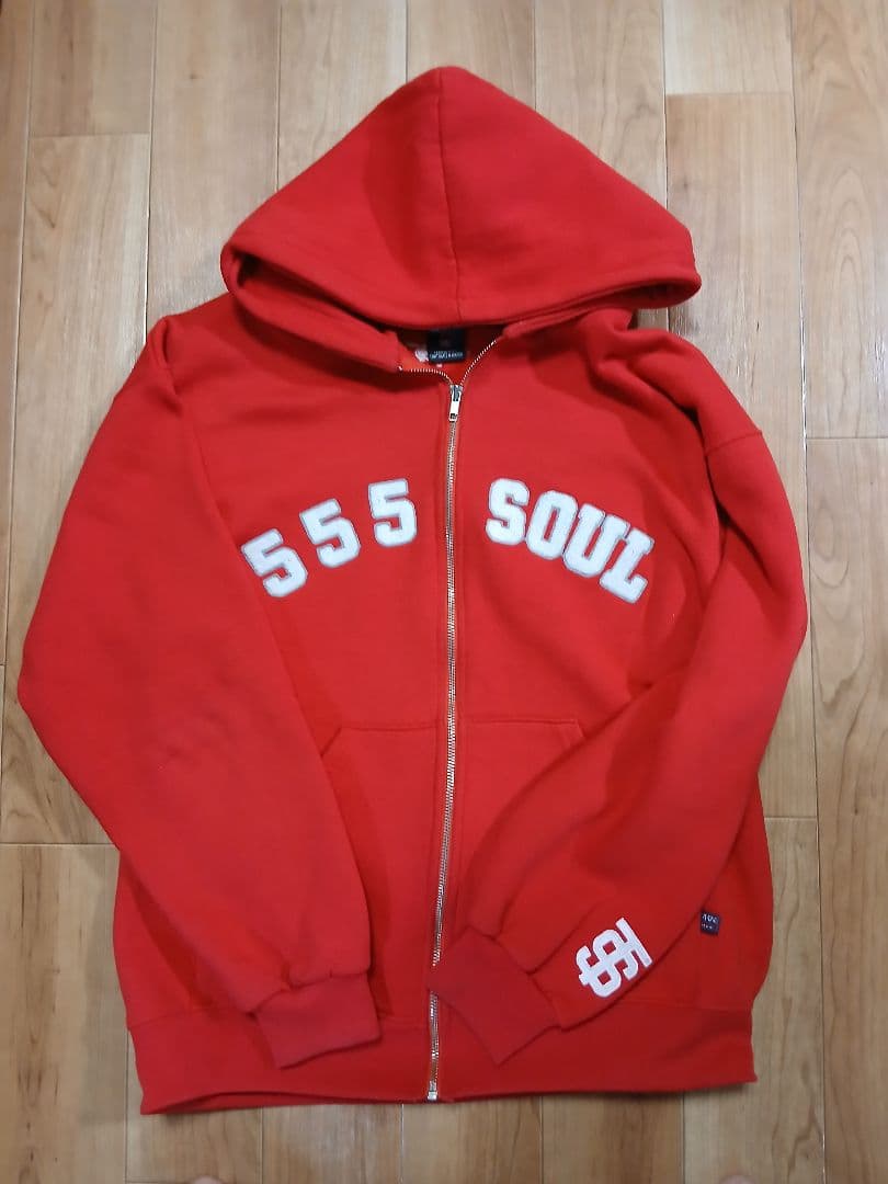 555 SOUL XL パーカー