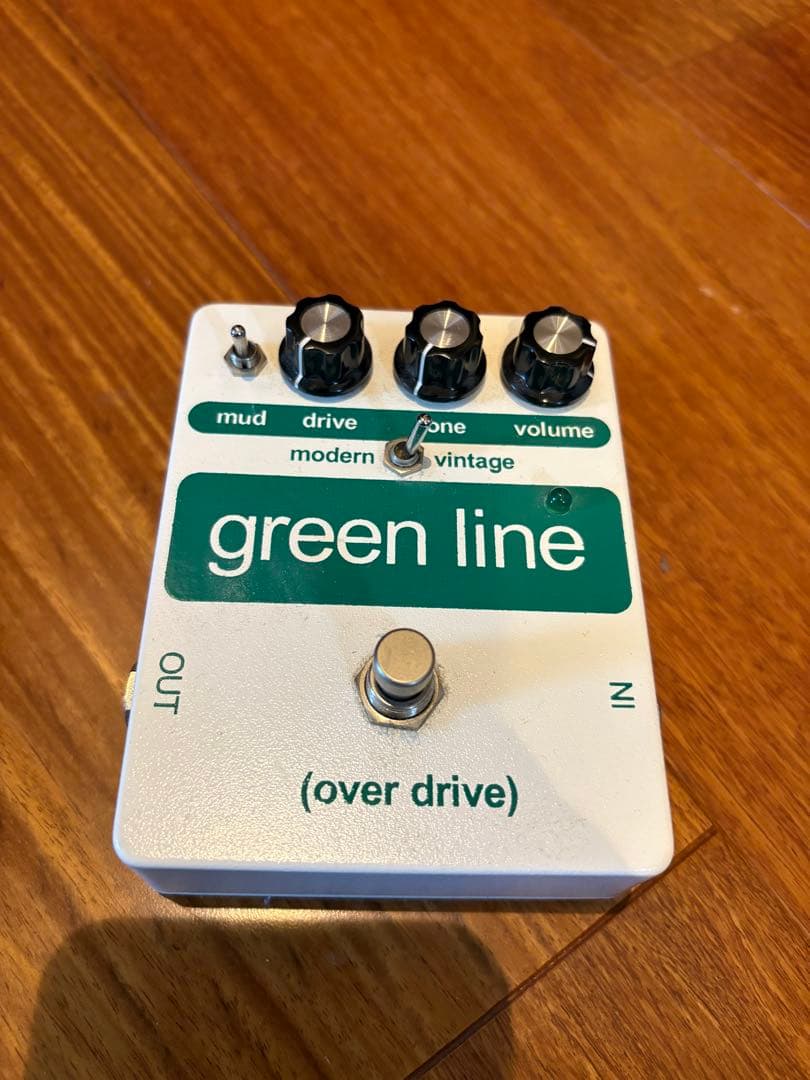 green line オーバードライブエフェクター