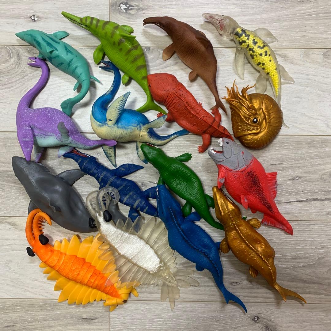 海の恐竜　&co コンプリートセット　16点 デアゴスティーニ　アンドコ