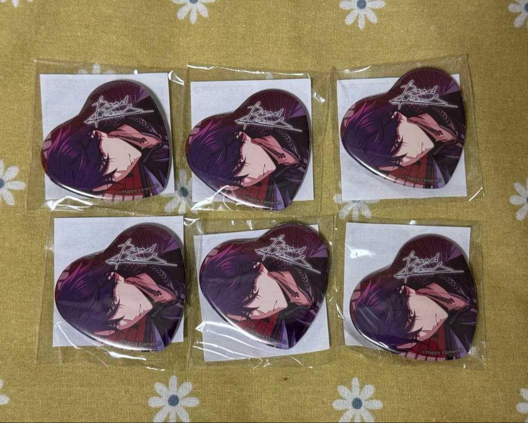 エリオス　ナンジャ　缶バッジ　ブラッド