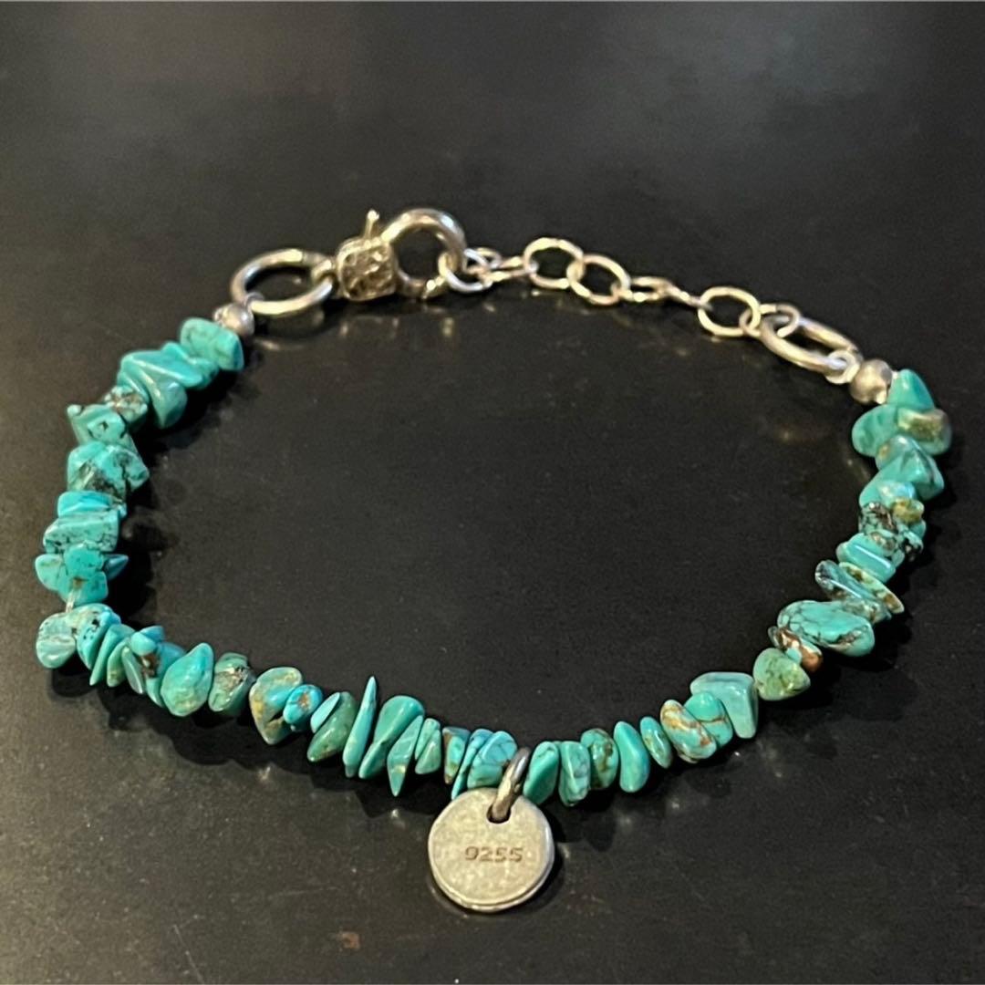 SILVER925 TURQUOISE BRACELET/シルバー/ブレスレット