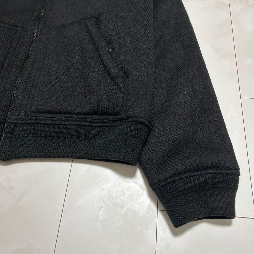 ポロ・ラルフ・ローレン フリースジャケット 黒 裏ボア