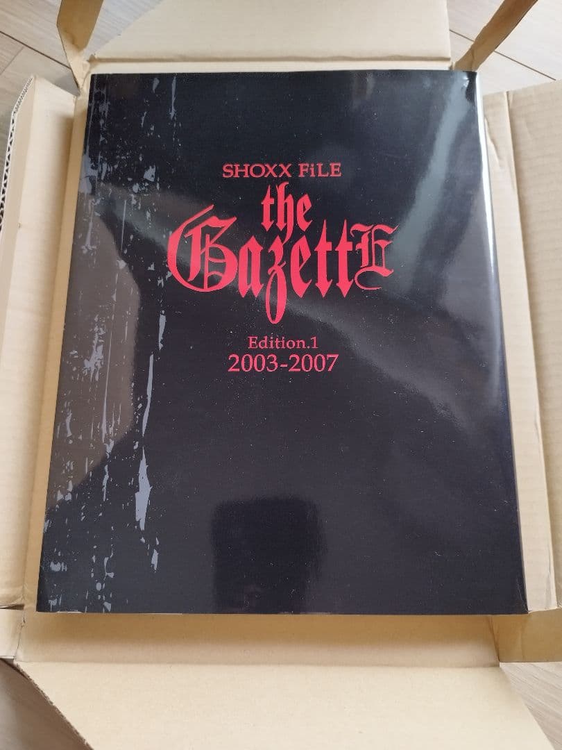 the GazetteE SHOXX File Edition.1 ガゼット