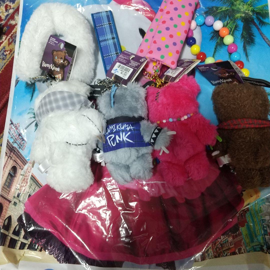 2025年 ハミクマ４種 ぬいぐるみチャーム 新品、未使用品です