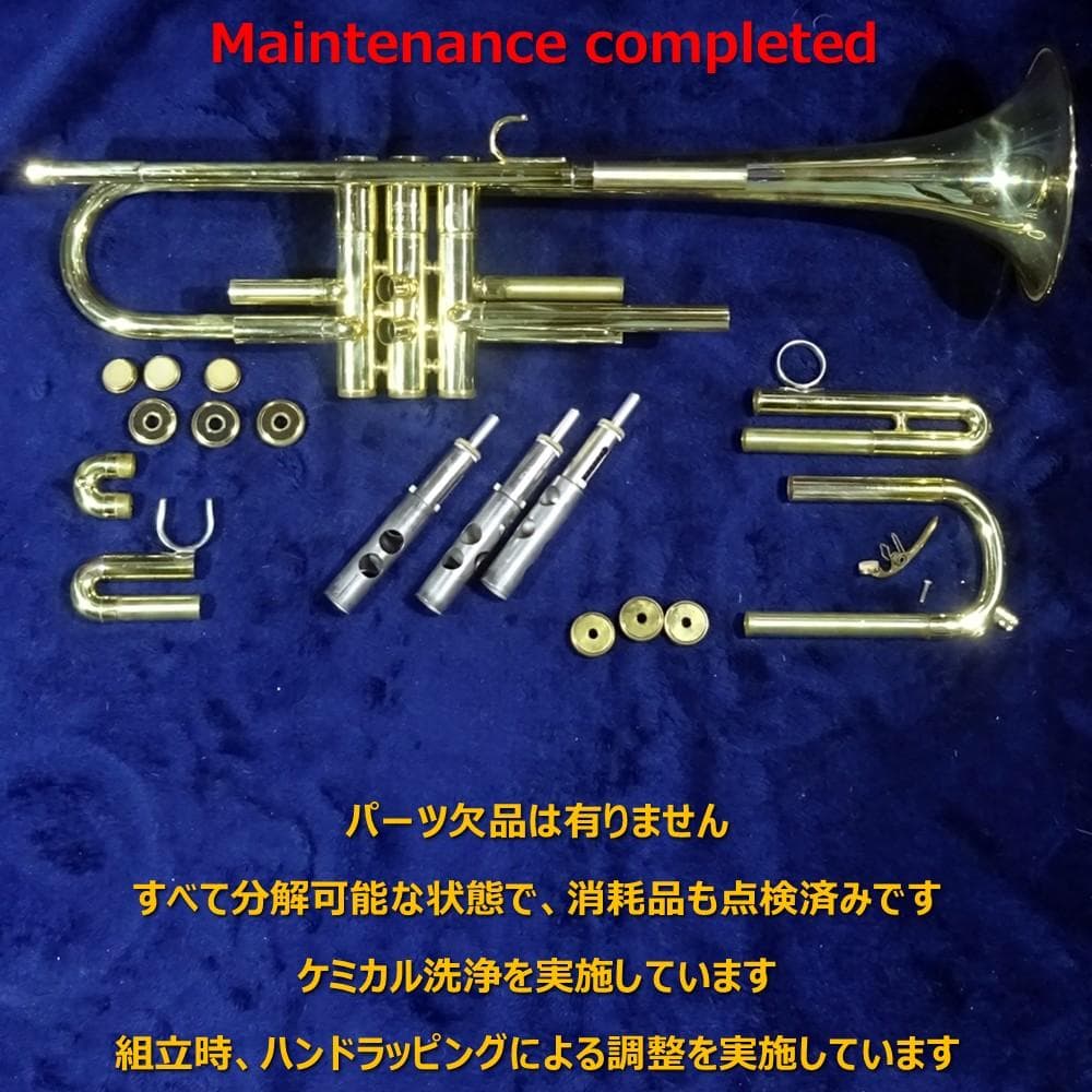 虎牙　YAMAHA YTR-233 リバースモデル 支柱追加