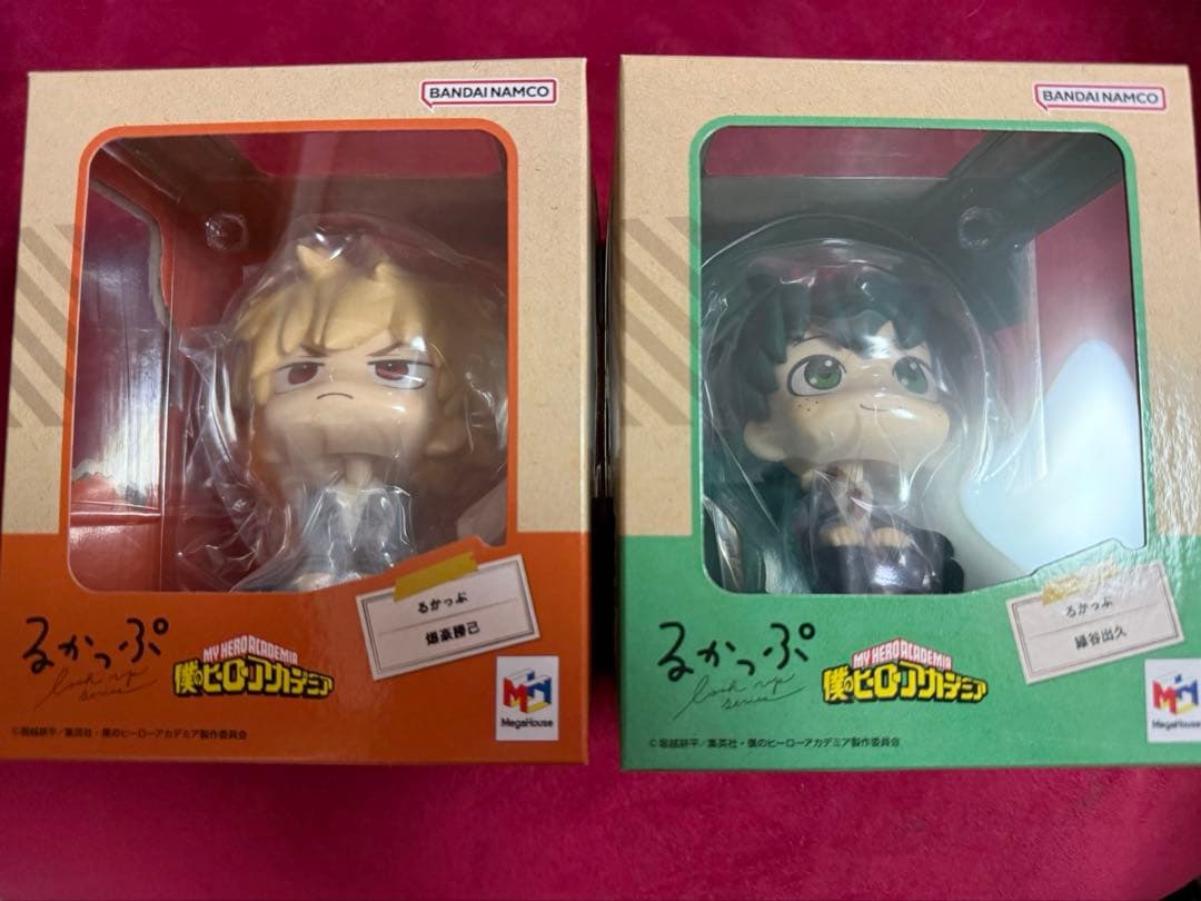 るかっぷ 僕のヒーローアカデミア 爆豪勝己 緑谷出久 2体セット
