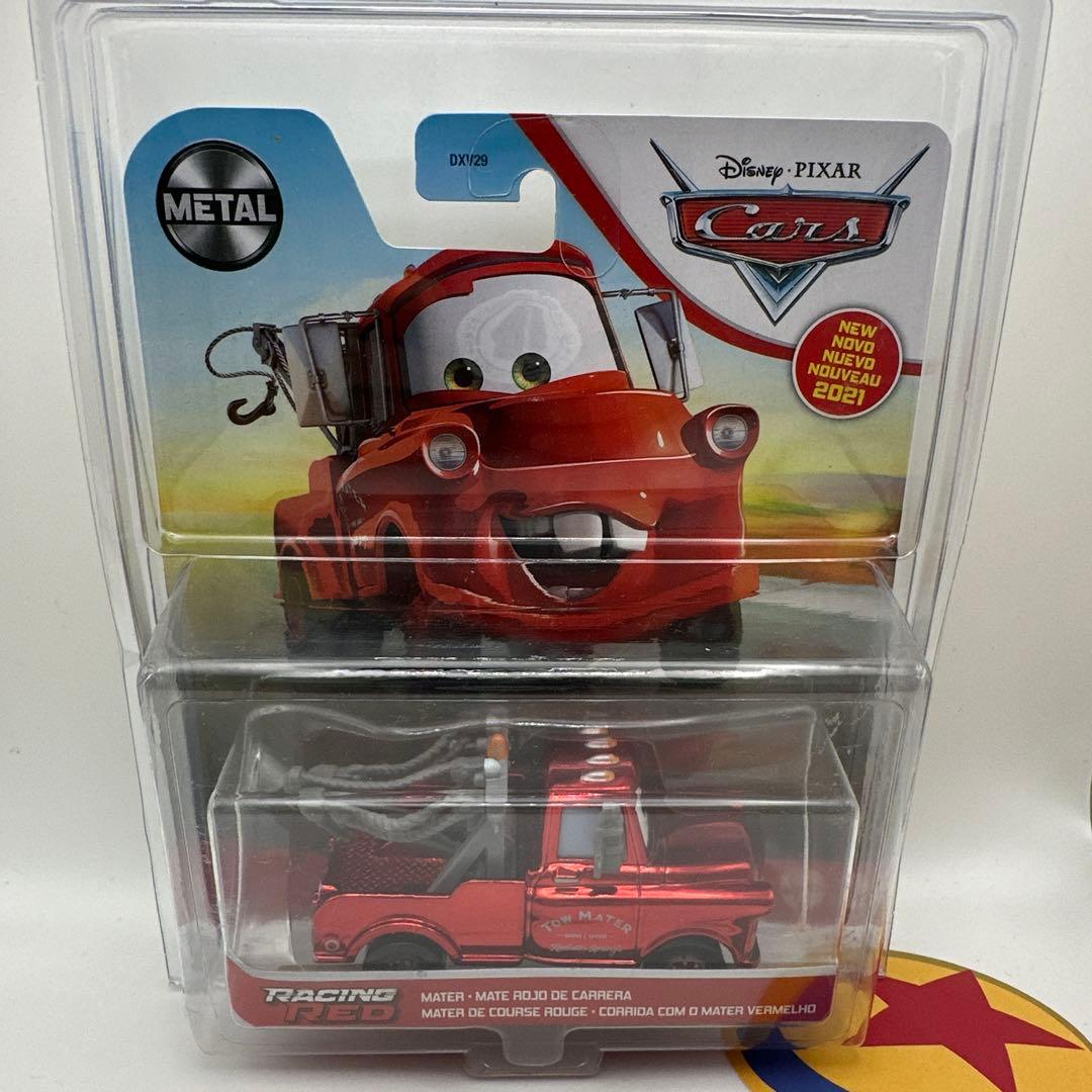 カーズ マテル RACING RED MATER ミニカー ピクサー
