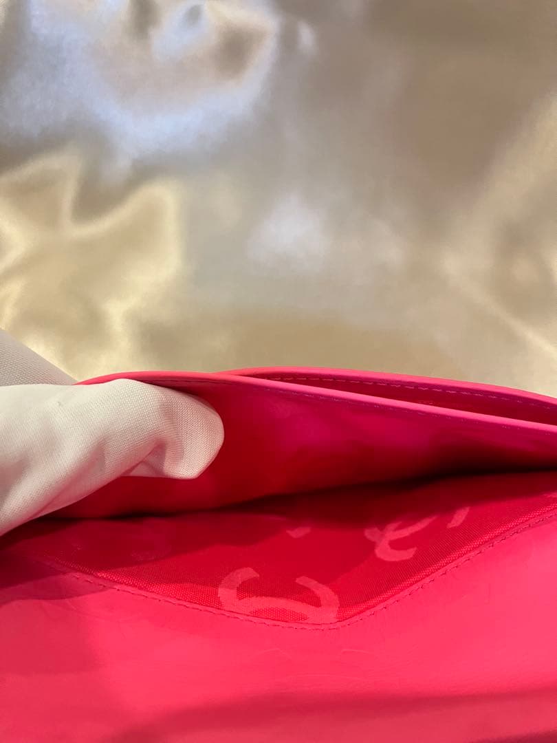 CHANEL カンボンライン　二つ折り長財布　正規品　リペア