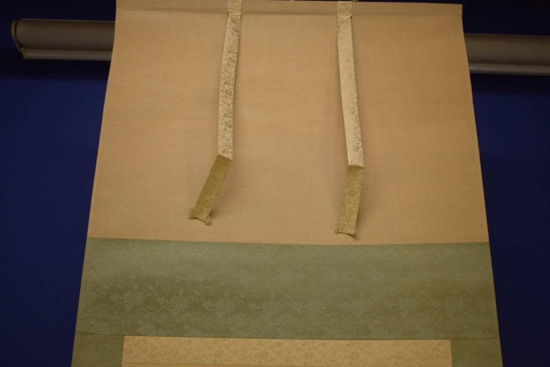 真作/池上秀畝/山茶花に小禽図/桐共箱付/布袋屋掛軸HI-751