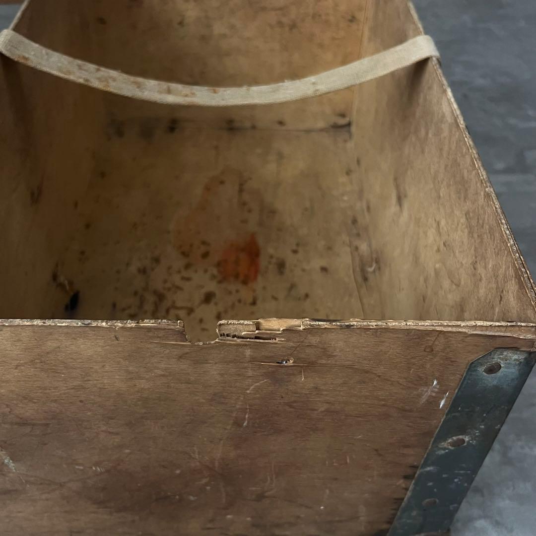 イギリスアンティーク ウッドボックス コンテナ 収納