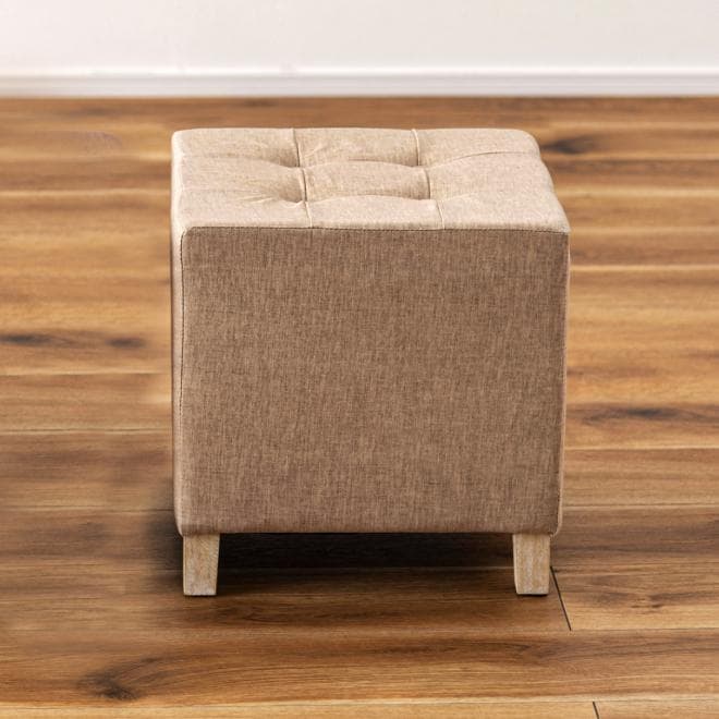 麻素材 オットマン スツール 足置き ボックス 椅子 ソファ 腰掛け おしゃれ