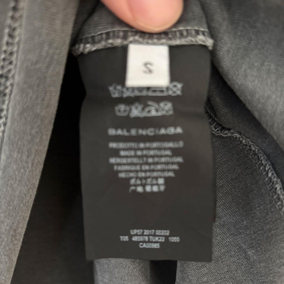 BALENCIAGA パリ風景 Tシャツ Sサイズ グレー