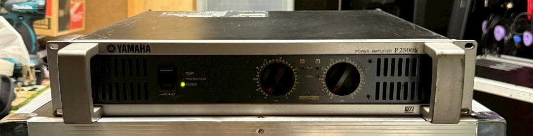 や*ま様 正常動作 YAMAHA ヤマハ 業務用 パワーアンプ P2500S 即