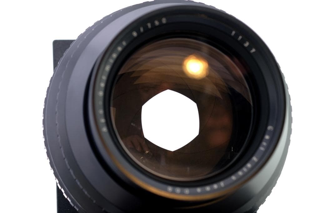 レア！！カールツァイス・イエナ アポ・ゲルミナー9/750 sinarボード付き