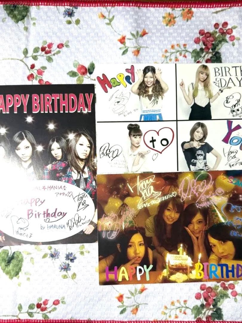 SCANDAL MANIA ファンクラブバースデーカードBirthdayCard