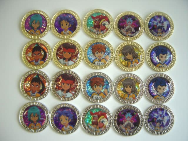 ♯Hyv10DfイナズマイレブンGO超次元メダルコレクション2全20種