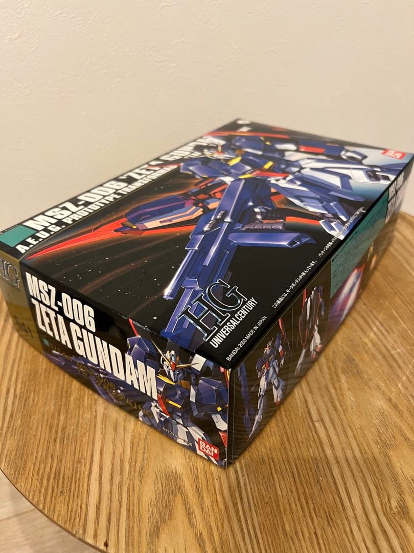 【新品未開封】MSZ-006 ZETAGUNDAM HG Zガンダム
