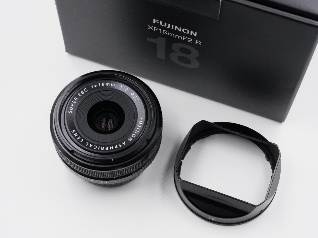【美品】FUJIFILM FUJINON XF18mmF2 R