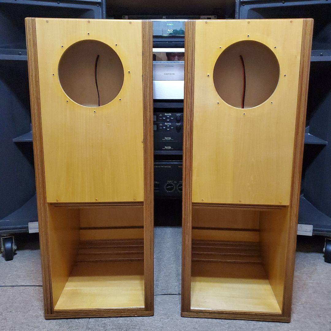 堂々たる造り20cmバックロードエンクロージャー　ペア