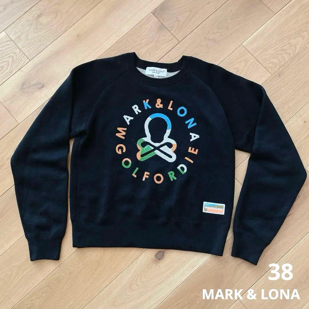 【MARK & LONA 】レディースブラックセーター 38