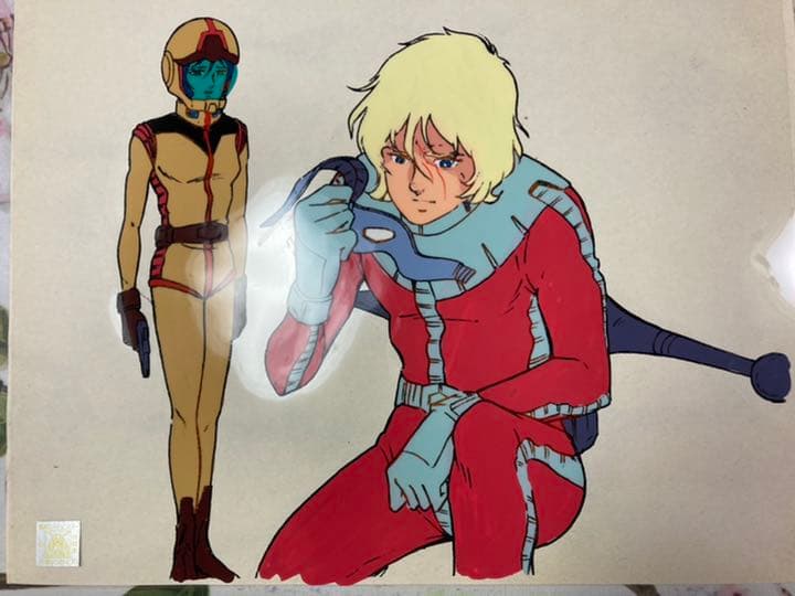 機動戦士ガンダム ガンダム シャア セル画