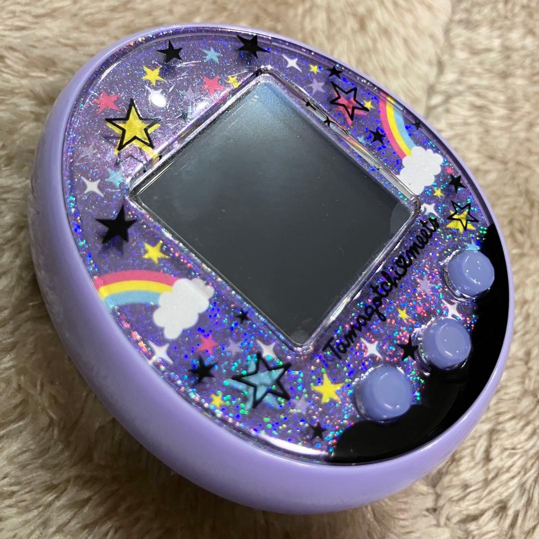 BANDAI たまごっちみーつ　パープル　マジカルみーつver. 取扱本付き